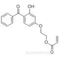 Ácido 2-propenóico, 2- (4-benzoil-3-hidroxifenoxi) éster etílico CAS 16432-81-8